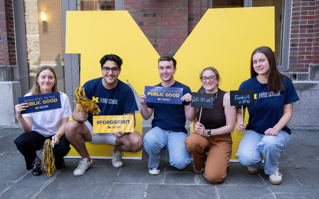 Gerald R. Ford School of Public Policy tweet media