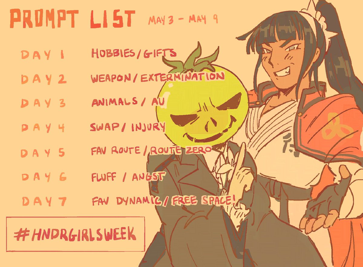 Hundred Line Girls Week tweet media