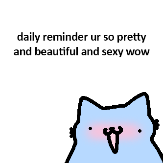 retarded blue cat tweet media