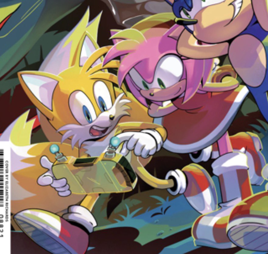 Daily Amy and Tails tweet media