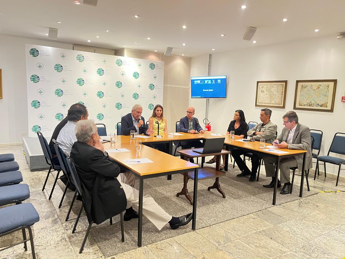 CCBL Câmara Brasil-Líbano tweet media