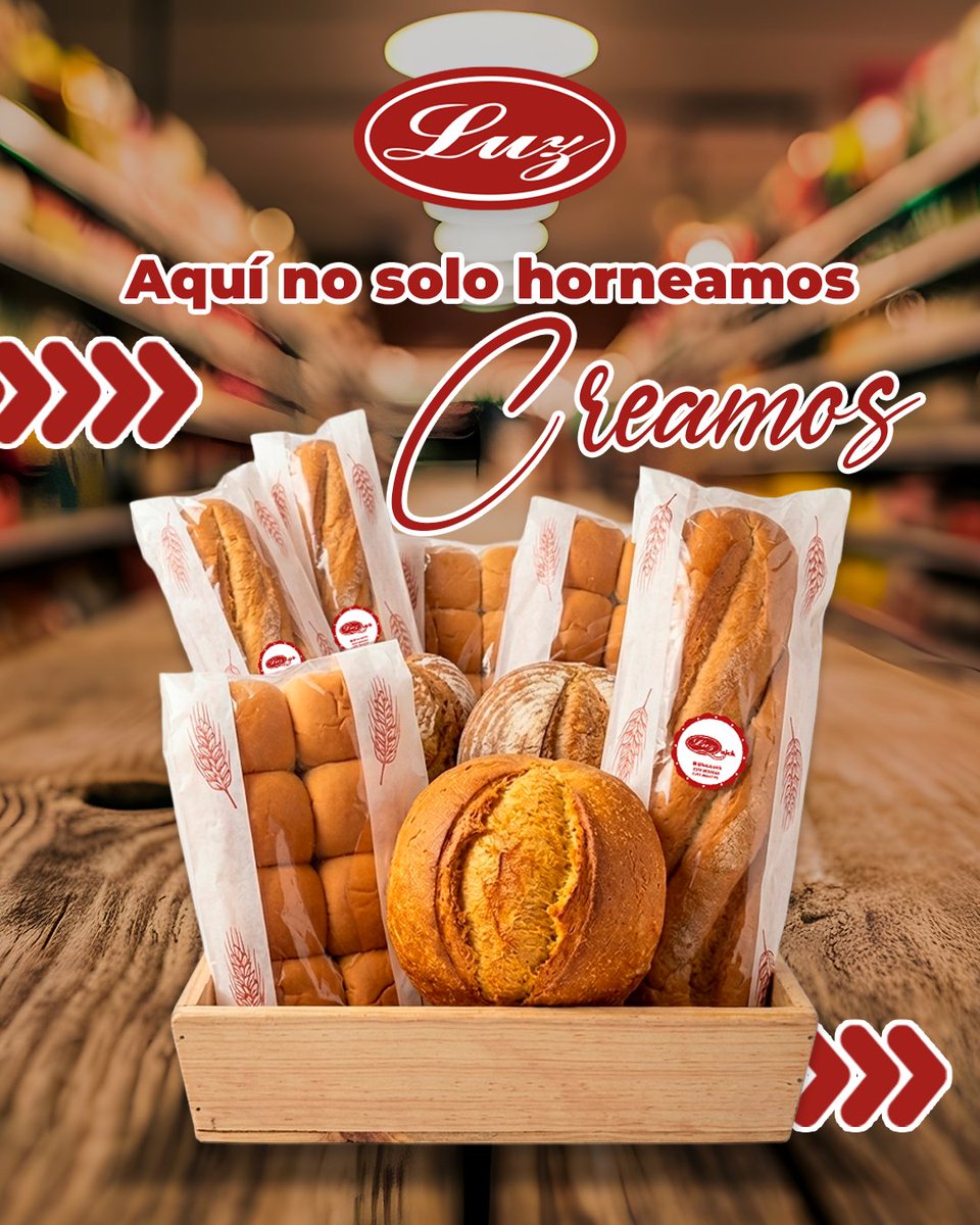 El aroma que te recibe, la textura que esperas, el sabor que te enamora. Aquí no solo horneamos, creamos momentos en cada bocado🛒.

📍Encuéntranos en todas nuestras sucursales y llévate a casa nuestra pasión por lo artesanal