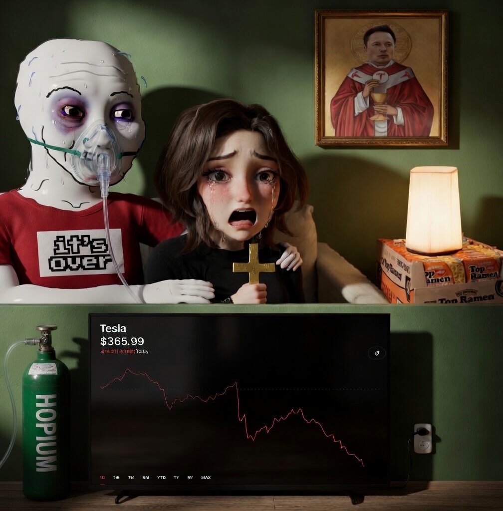 babe. don't panic. $tsla