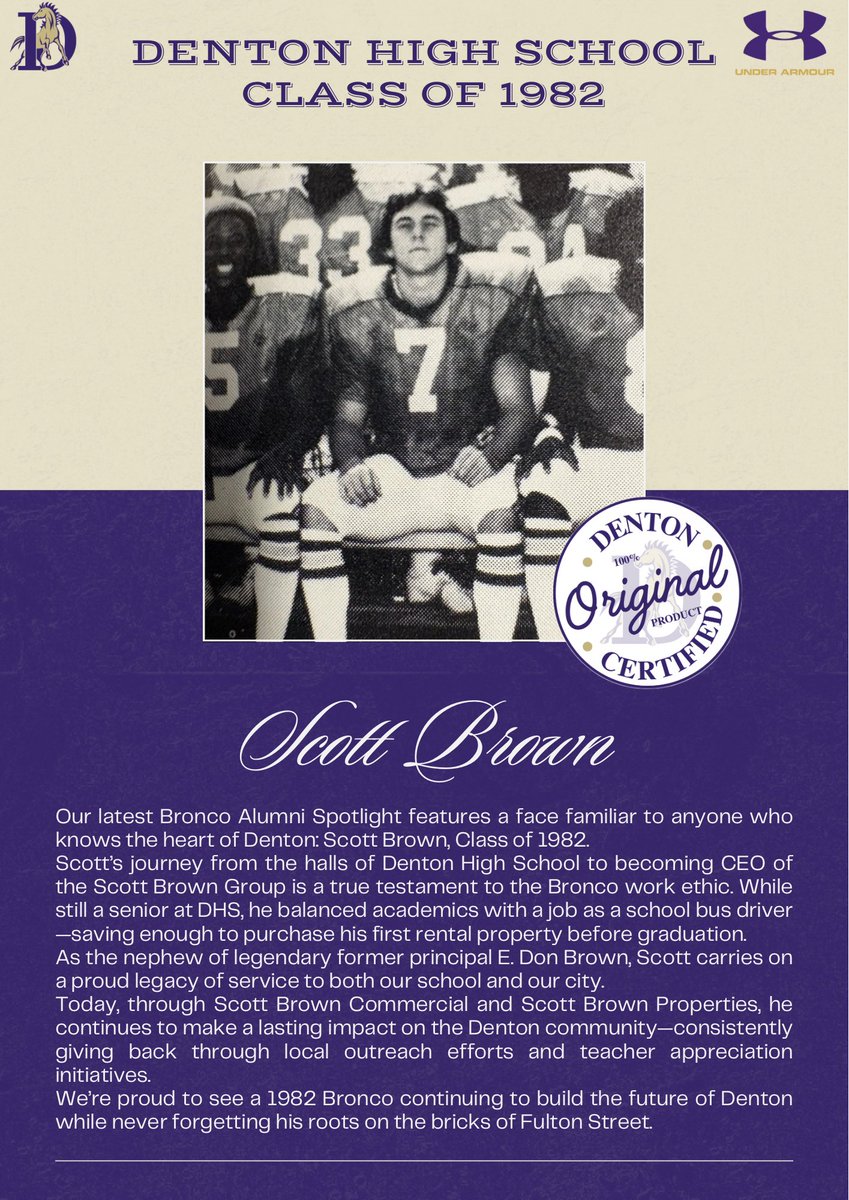 Denton High Broncos Football tweet media