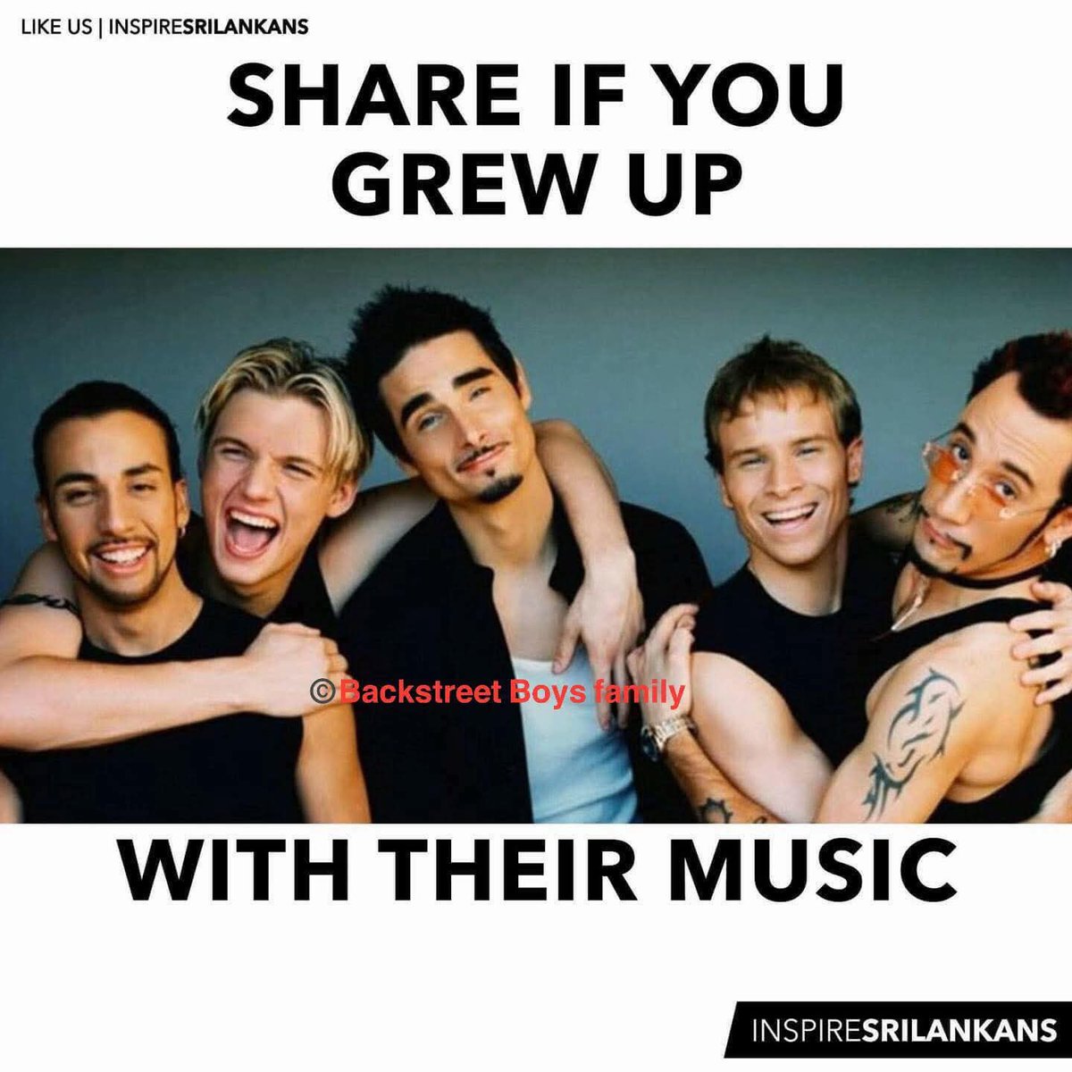 SaraCornell5's tweet photo. We love the backstreet boys and their music #KTBSPA #BSBArmy #90's https://t.co/fjn9rORUZ5