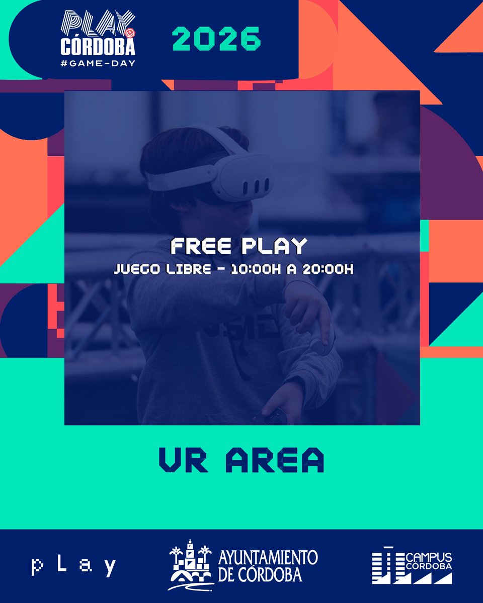 playgenpro's tweet photo. ⏰ Horarios y actividades
🎮 eSports | 🃏 TCG | 🕹️ Free Play
🎤 Shows | 🥽 VR | 🏎️ SIM
💃 Just Dance | 🧱 LEGO
⠀
Prepárate para un día de gaming non-stop 🔥
⠀
🟢 Play Córdoba #GameDay
📅 21 marzo · 📍 Campus Córdoba
⠀
#PlayGeneration #PlayCórdoba #GamingEvent https://t.co/zMjsXO0s6b