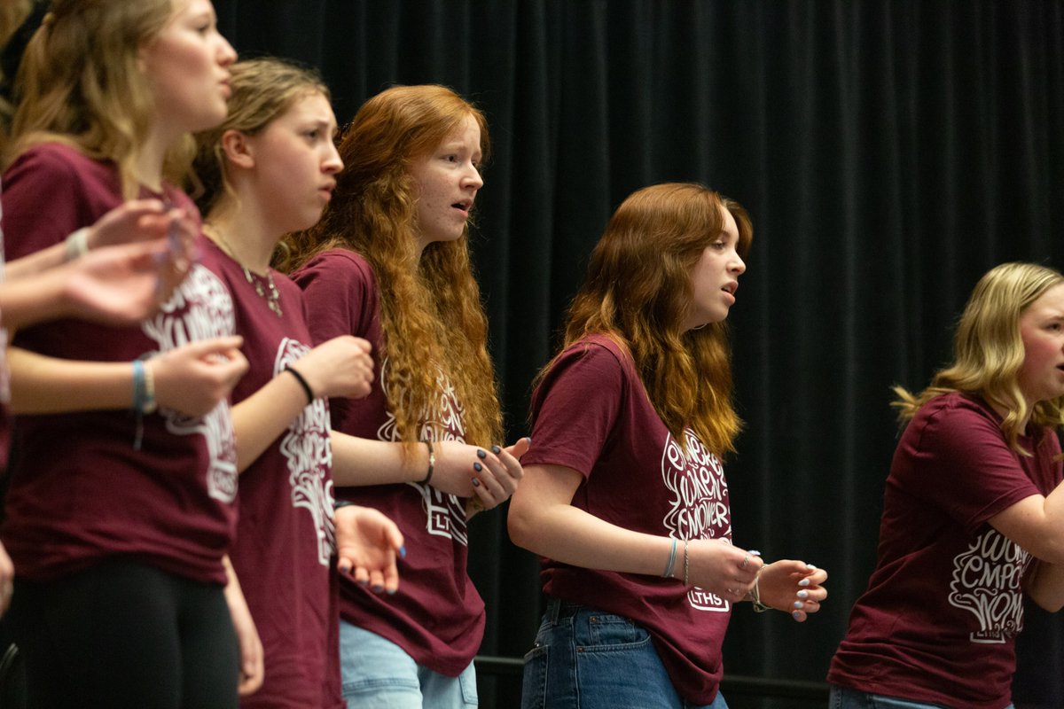 ilprincipals's tweet photo. And then… the room felt it. 🎤 Vocal Point A Capella Group from Lockport Township High School (at the direction of Jean Garcera) didn’t just perform — they reminded us of the power of voice…it changes everything. #ILWELLSummit https://t.co/dvAguFa99L