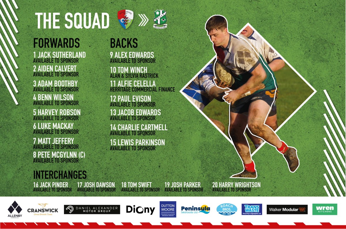 Ioniansrufc's tweet photo. 🏉SQUAD ANNOUNCEMENT🏉
The teams are in for this weekend's matches at Brantingham Park. Go well gents! Home wins are the best wins. #UpTheIs https://t.co/fXRn6vJ4IR