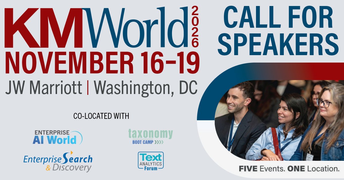 KMWorld Magazine tweet media