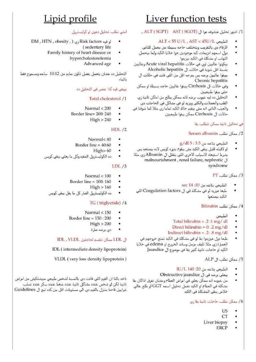 A25ma22's tweet photo. كيفية قراءه تحليل وظائف الكبد والدهون https://t.co/vlW08Y7e9u