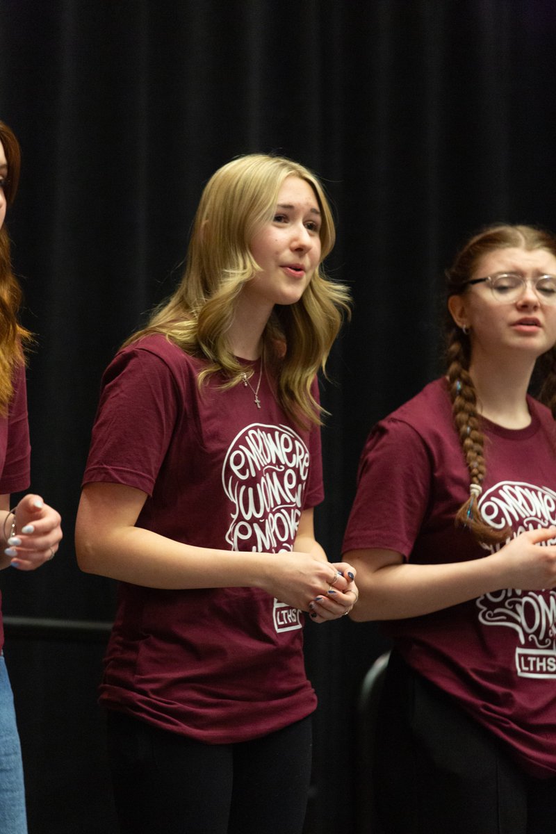 ilprincipals's tweet photo. Chills. Every single note. 🎤 Vocal Point A Capella Group from Lockport Township High School (at the direction of Jean Garcera) showed us what happens when talent meets confidence and voice meets purpose. #ILWELLSummit https://t.co/q5z2zdSoJ6