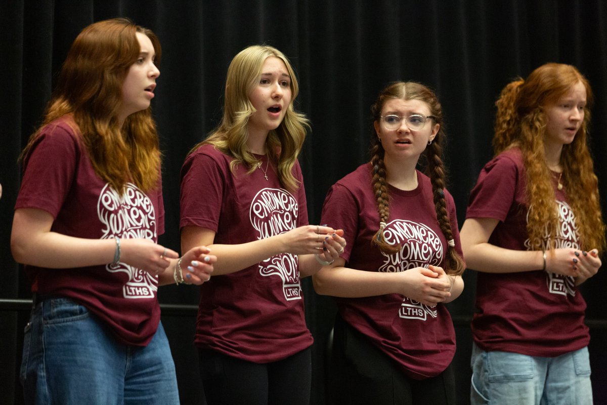 ilprincipals's tweet photo. Chills. Every single note. 🎤 Vocal Point A Capella Group from Lockport Township High School (at the direction of Jean Garcera) showed us what happens when talent meets confidence and voice meets purpose. #ILWELLSummit https://t.co/q5z2zdSoJ6