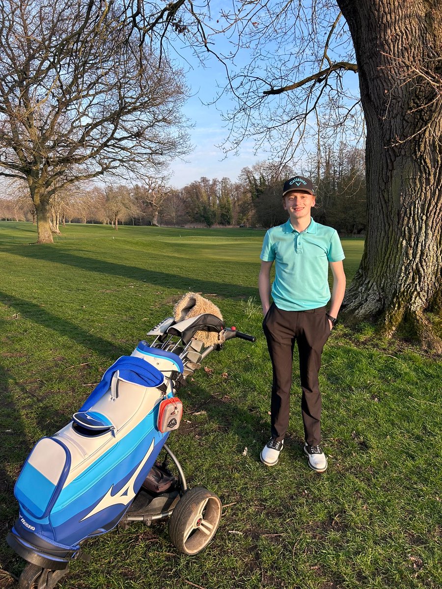 Excellent day at the Suffolk Schools Golf Championship <a href="/stowmarketgc/">Stowmarket Golf Club</a>. A fantastic round for Harry our Y10 GCSE PE student!