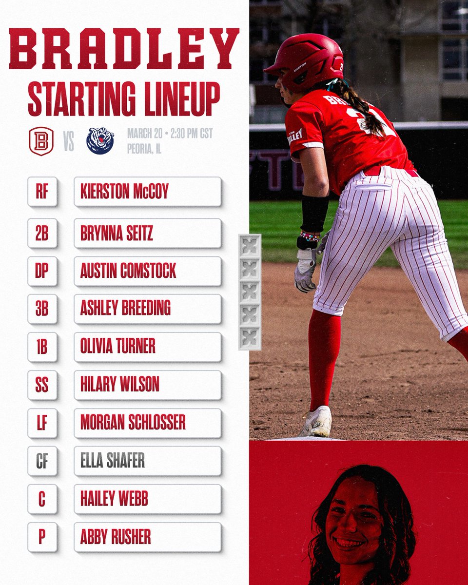 Bradley Softball tweet media