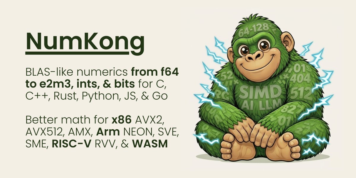 Ash Vardanian tweet media