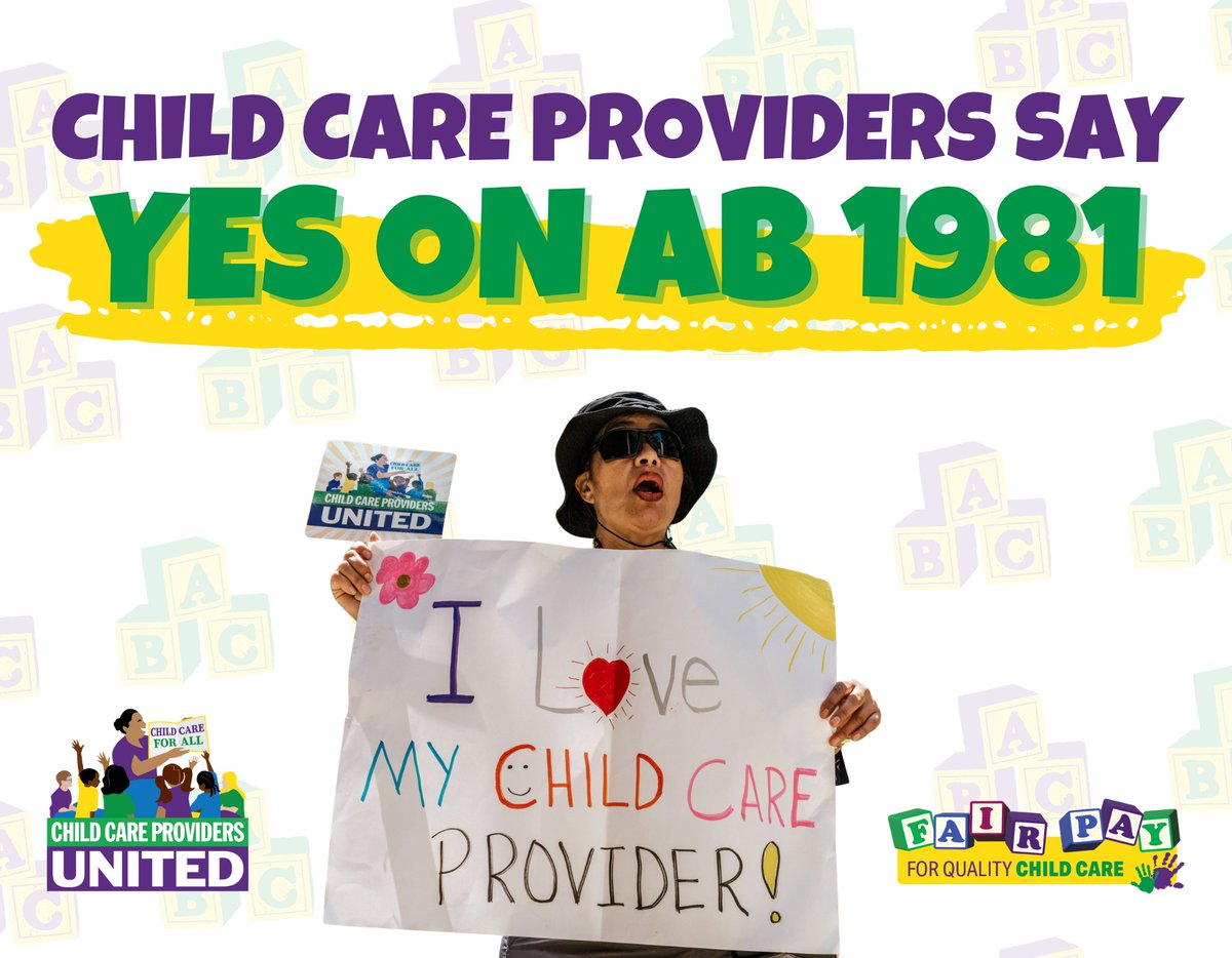 Child Care Providers United California tweet media