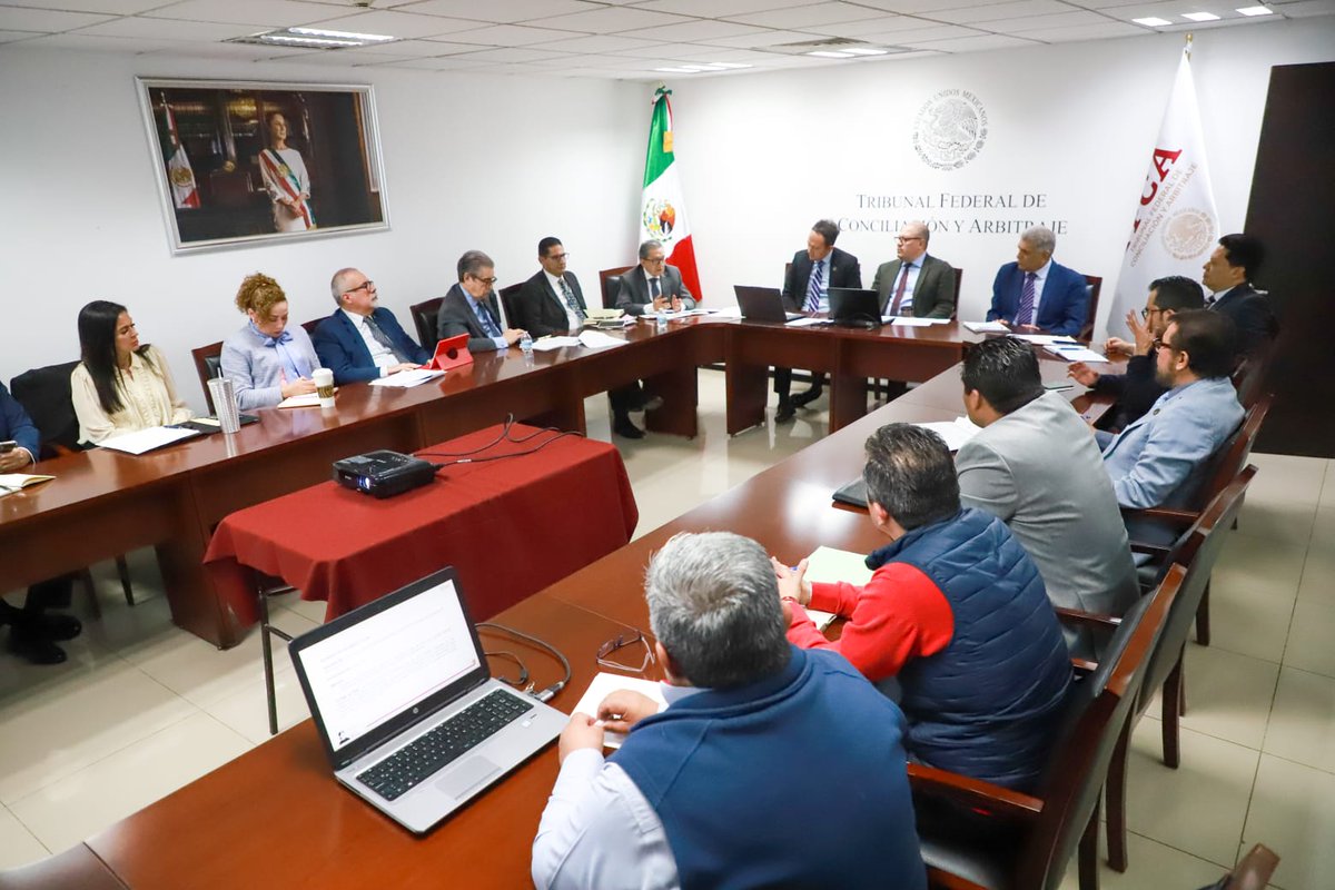Tribunal Federal de Conciliación y Arbitraje tweet media