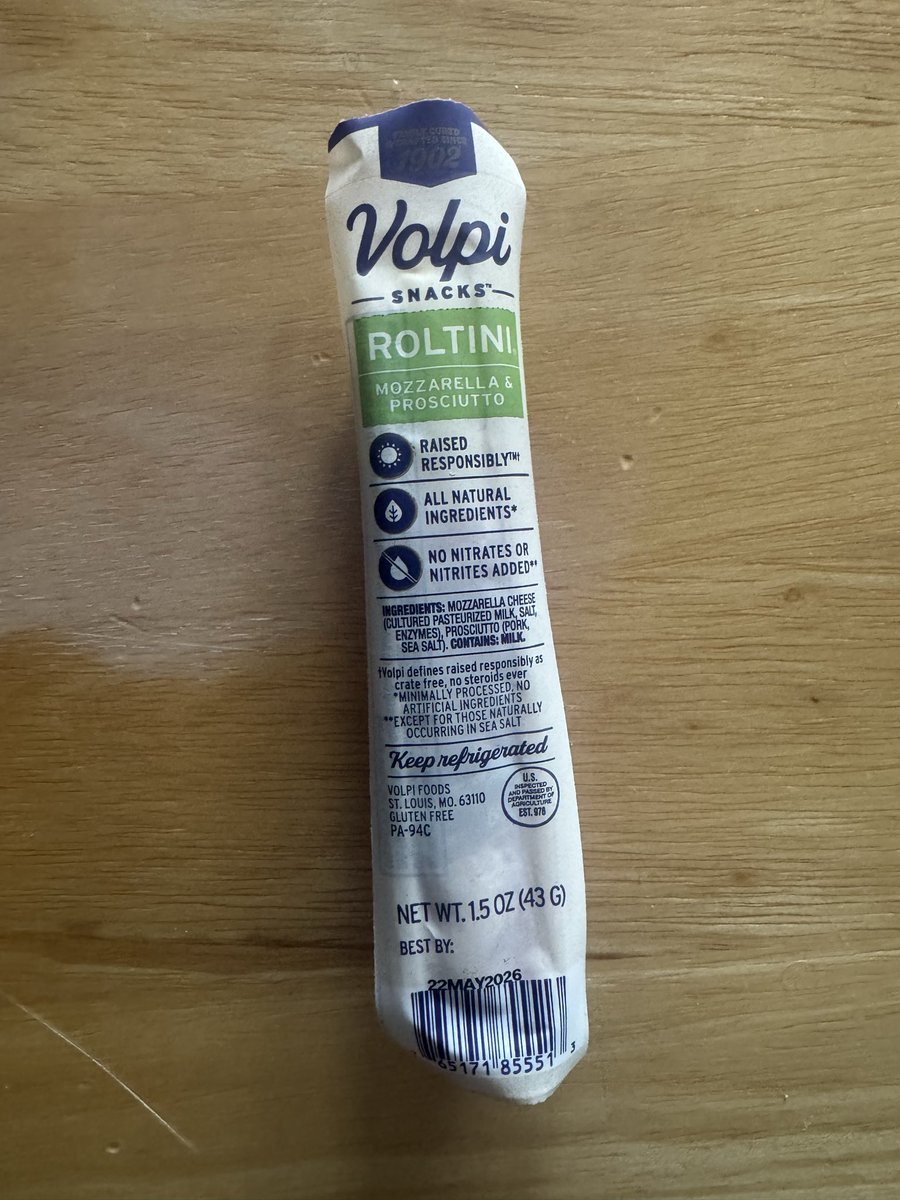 Jarrett_Pfeif81's tweet photo. Volpi meat stick has been acquired @windVOW8820 https://t.co/dKPIBxEizz