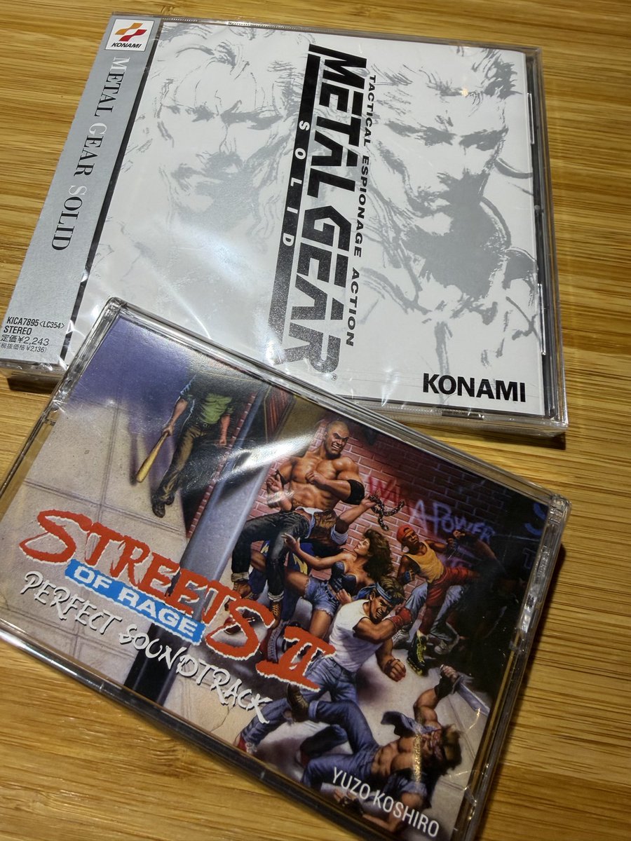 HaZ_Dulull's tweet image. Grabbed these two soundtrack gems whilst in Paris.  Lovely shop called @trader_games  #retrogamer