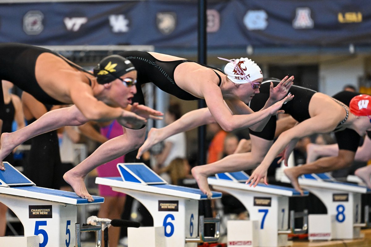 wsucougarswim's tweet photo. Darcy Revitt breaks her own school record in the 50 Free at the NCAA Championships!

50 Free | 21.81 | No. 22 Nationally

#GoCougs | #MadeOfCrimson https://t.co/RWrRB2XSE9