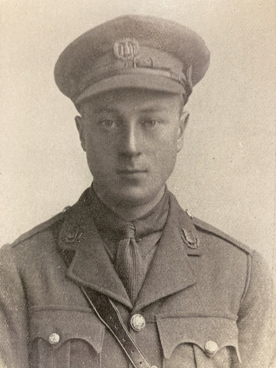 QMGS191418's tweet photo. 2nd Lt Thomas Ginder 13th Essex. KIA 21 March 1918. Arras Memorial. Old boy of QMGS 1905-06. https://t.co/caz5M0RWot