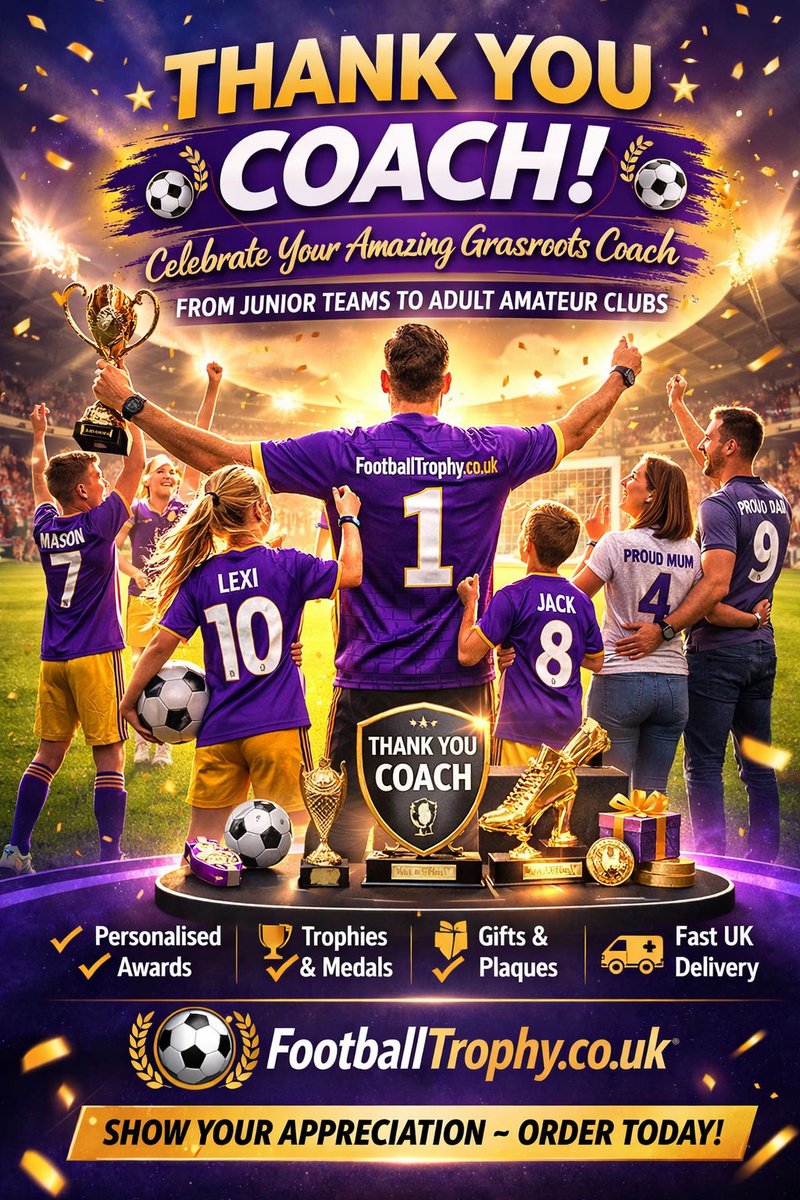 Football Trophy Shop tweet media