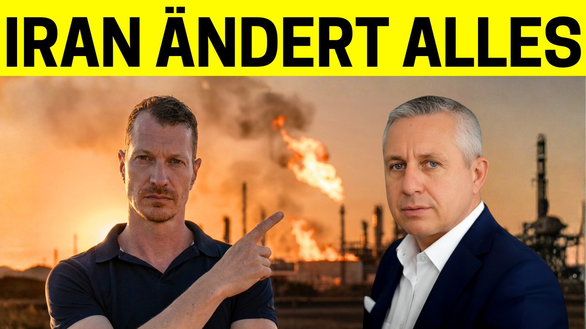 T_WITTmann's tweet photo. Ist dir klar, dass es beim Irankrieg um VIEL MEHR geht als Atomwaffen oder Rohöl? Es bildet sich gerade eine NEUE Weltordnung. Aber was bedeutet das? Viel Spaß mit der gewohnten, wöchentlichen Freitagsausgabe von „Faszination Freiheit“: 

https://t.co/cfaAZsE4cJ 

#ThorstenWittmann #FinanzielleFreiheit #FaszinationFreiheit #FinanzielleFreiheitleben #Geld #Finanzen #IranKonflikt #USA #neueWeltordnung #Petrodollar #Finanzkrieg #BRICS #China #Russland #Einflusszonen #Taiwan #Venezuela #Gold #USDollar #Währungsreserven #geopolitischeVeränderungen #Europa #Energiekrise #Inflation #Staatsanleihen #wirtschaftlicheBedeutungslosigkeit #multipolareWelt #internationaleFinanzmärkte #Weltwährung #Wirtschaftskrise #Geldtraining #JürgenWechsler