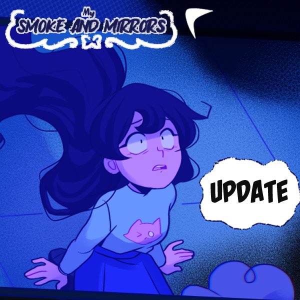 purpleflrs's tweet photo. My Smoke and Mirrors Update on Tapas and Webtoon Canvas! 🪞 
Things are getting intense and because of that they’ll be a small update next week (instead of next next week like usual) to keep the momentum! When will Vanesa catch a break 😭 #webcomics https://t.co/T3QJVzb8za