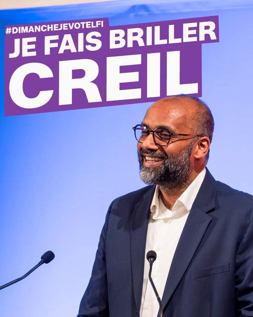 #plusjamaisPS
#Creil en masse allez voter pour un homme, une équipe qui porte le programme populaire solidaire écologique et social.🔺✨🕊️
#Creil l'insoumise 
<a href="/omaryaqoob/">Omar   Yaqoob</a>