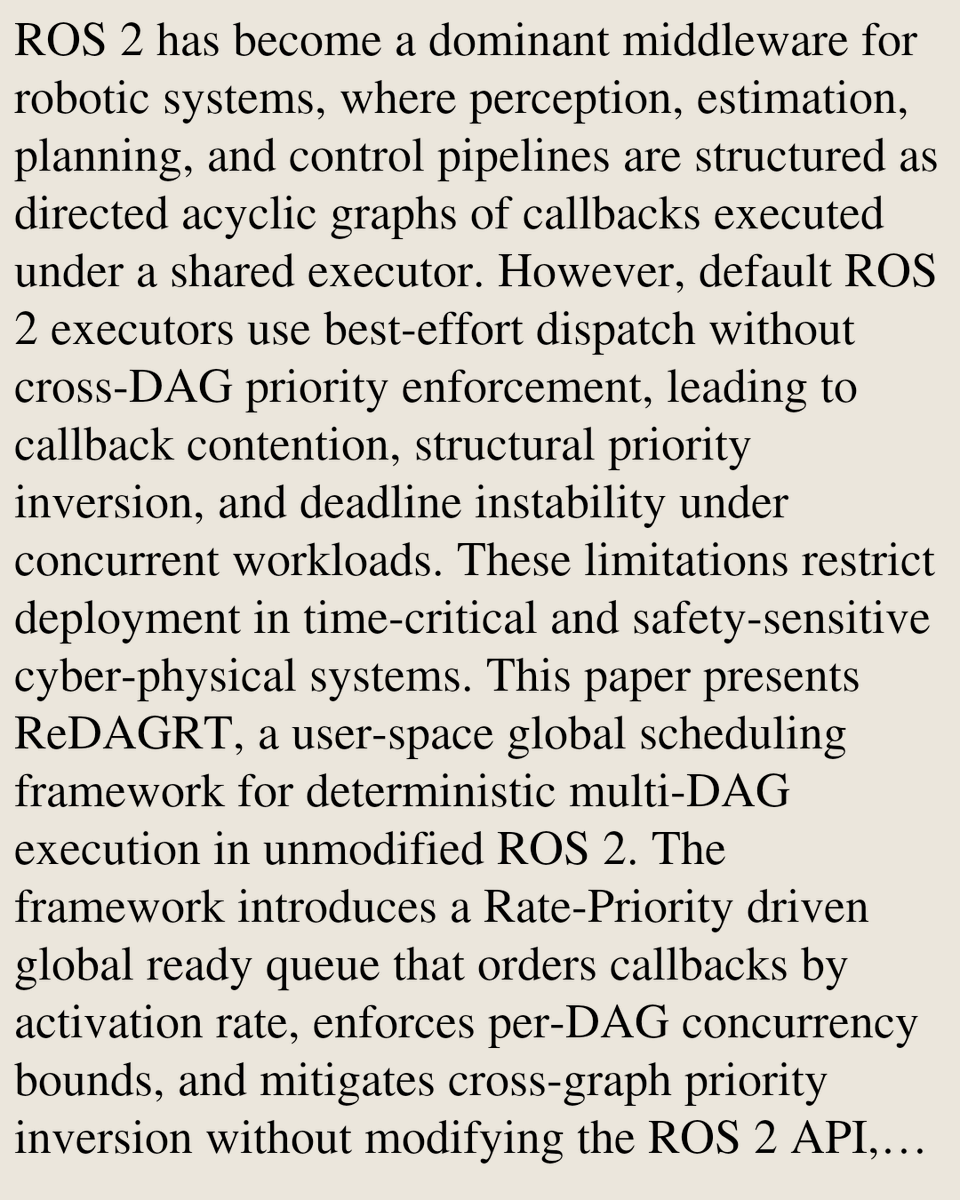 Robotics Research arXiv tweet media