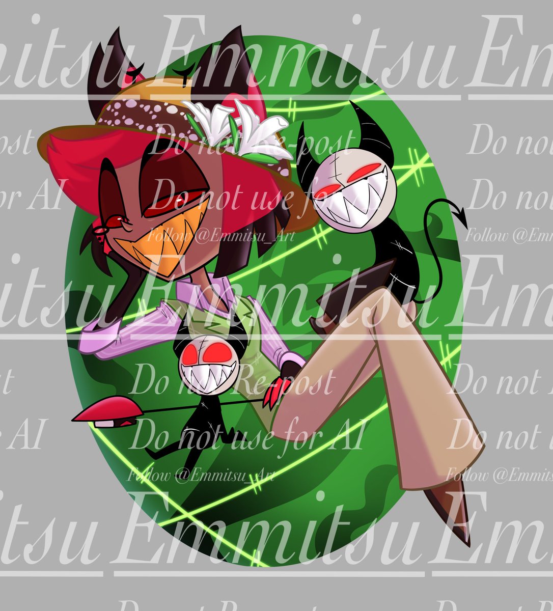 Spring Keychains art is done!!

I will update everyone when I list these and the standees up for sale 😊

#Lucifer #adam #vox #alastor #Hazbin_HotelArt #HazbinHotel