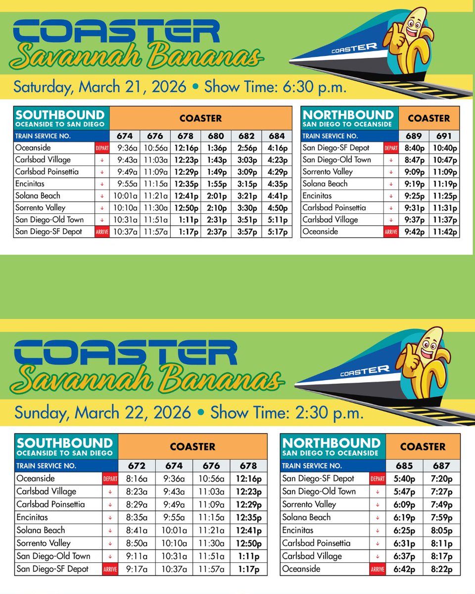 North County Transit - San Diego Railroad tweet media