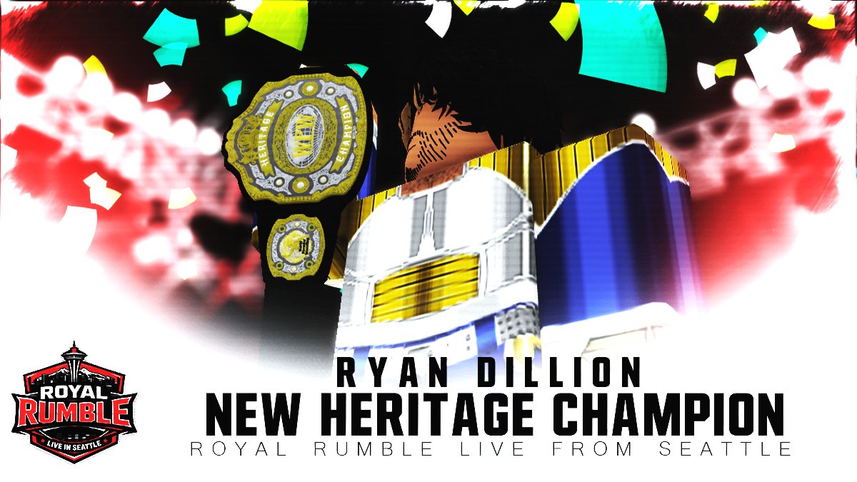 WPW_RBLX's tweet image. .@pauIettababy REIGNS SUPREME! 

He was able to defeat #RebornBenjamin in dominant fashion to become the NEW Heritage Champion at #WPWRR: SEATTLE!

The landscape has changed, welcome to the era of Dillion!

#WPW