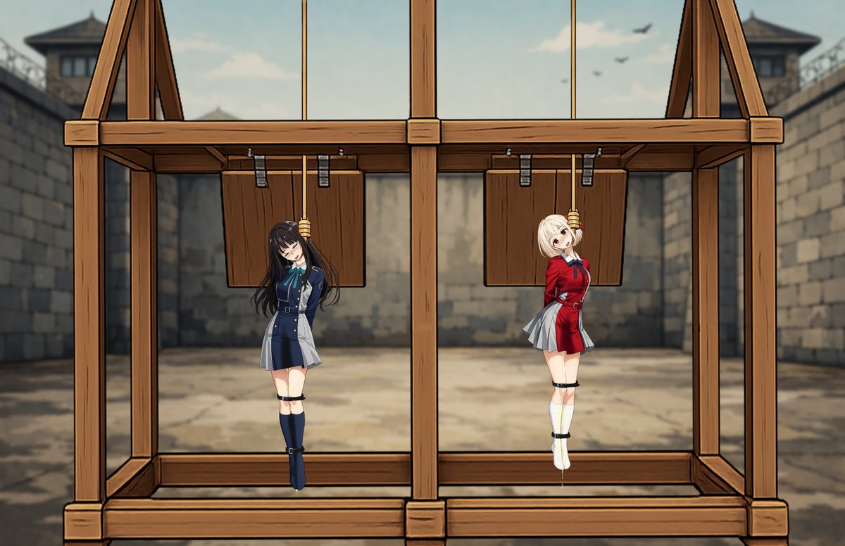 GeorgeOr_Well's tweet image. #AI #hanging #首吊り #絞首刑 #首折り
2 class C war criminals, not POW.