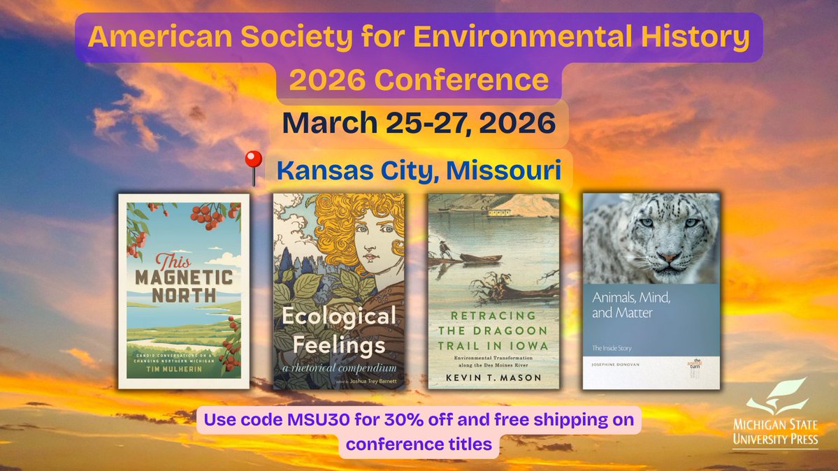 MSU Press tweet media