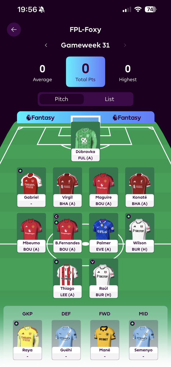 FPL-Foxy (Robbie)🦊 tweet media