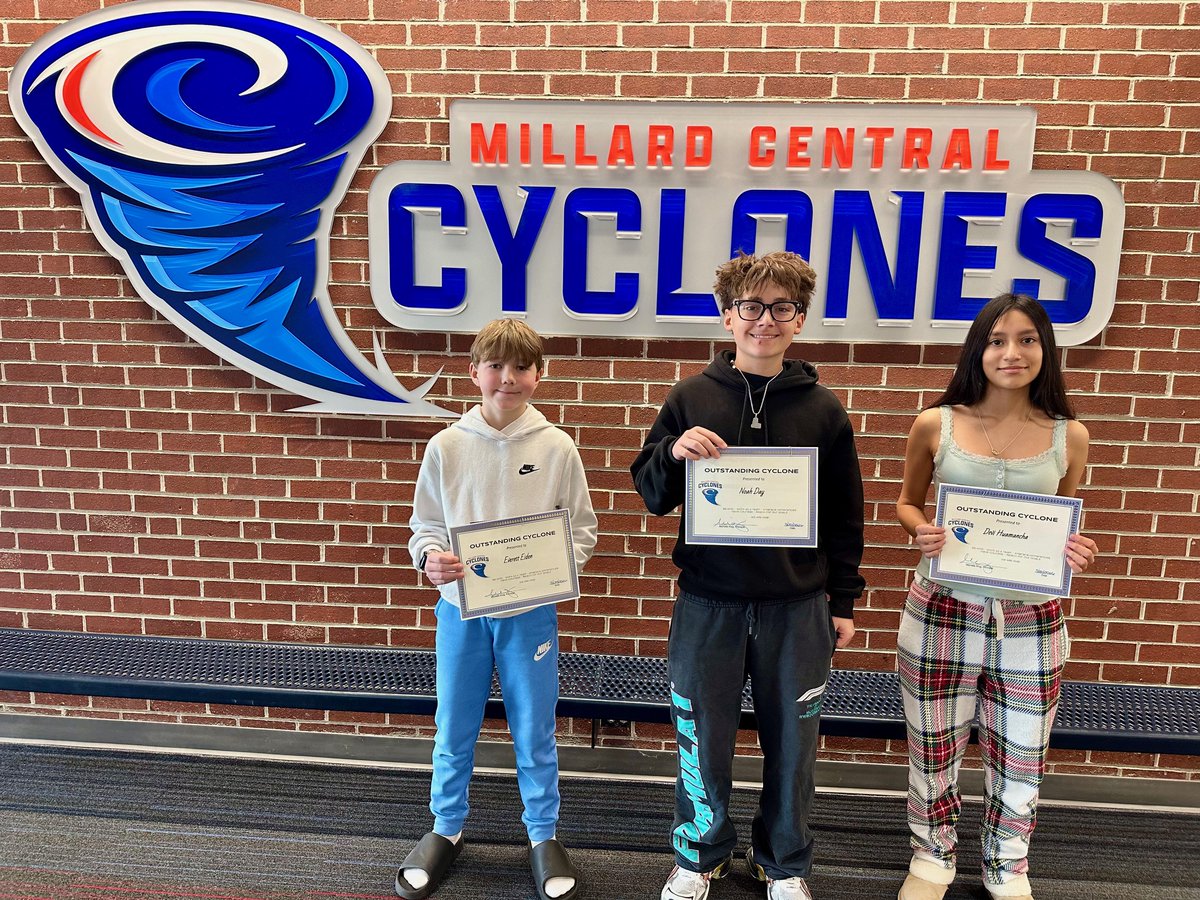 Millard Central MS tweet media