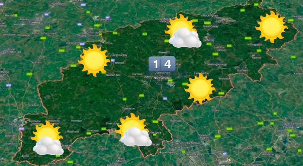 Northamptonshire Weather tweet media