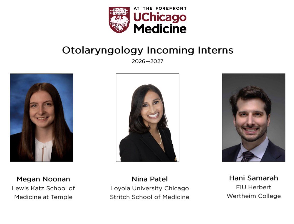 UChicagoOHNS tweet media