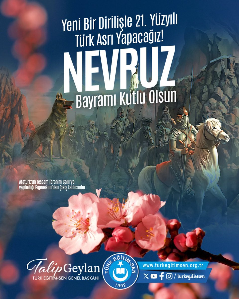 turkegitimsen's tweet photo. Türk’ün bayramı; NEVRUZ KUTLU OLSUN!
#NevruzBayramı https://t.co/z0Mz6YYCOY