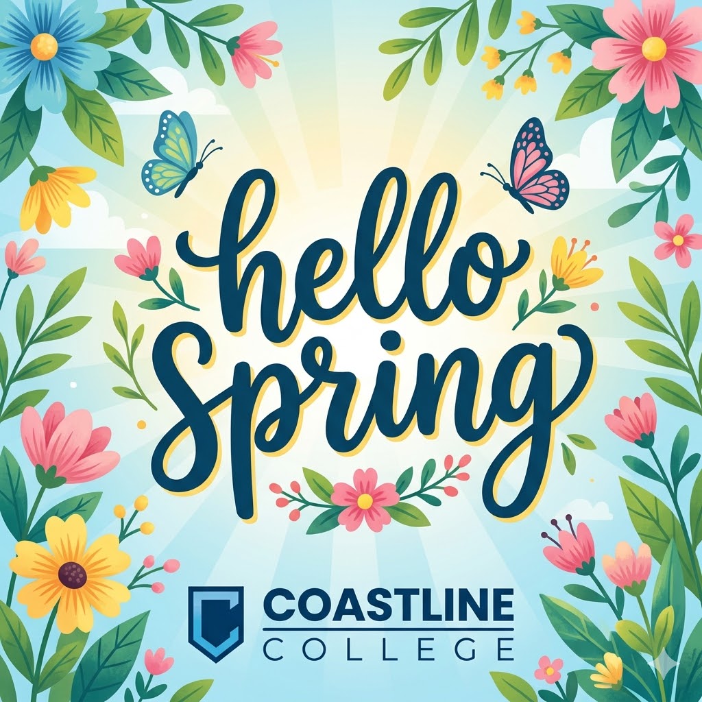 Coastline_OC's tweet photo. One of the best things about being a Coastline student? Taking your "classroom" wherever the sun is shining. 💻🌴
Online, anytime!
Second 8-week courses begin April 6, 2026. Register for classes now. https://t.co/zORdsRPaLi
#CoastlineCollege #StudyAnywhere #OnlineLearning https://t.co/wXXRDxBS52