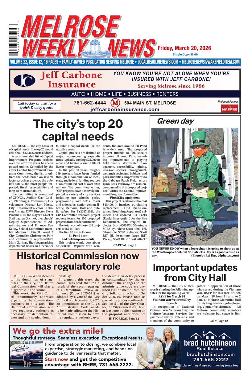 Melrose Weekly News tweet media