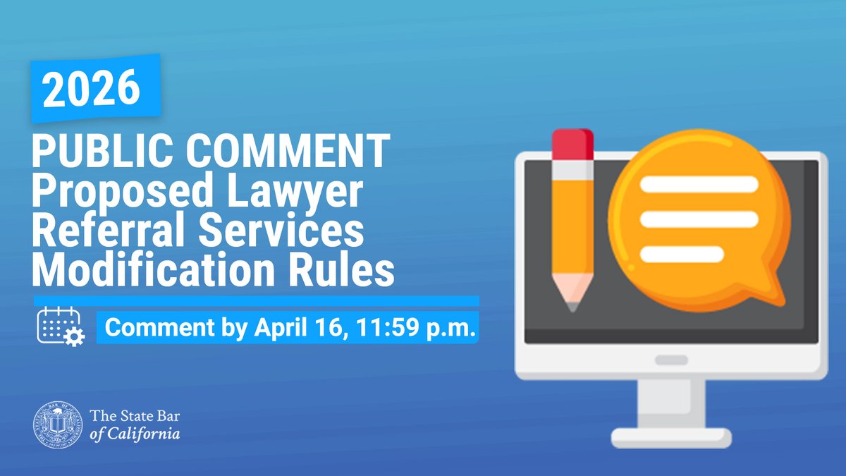 State Bar of California tweet media