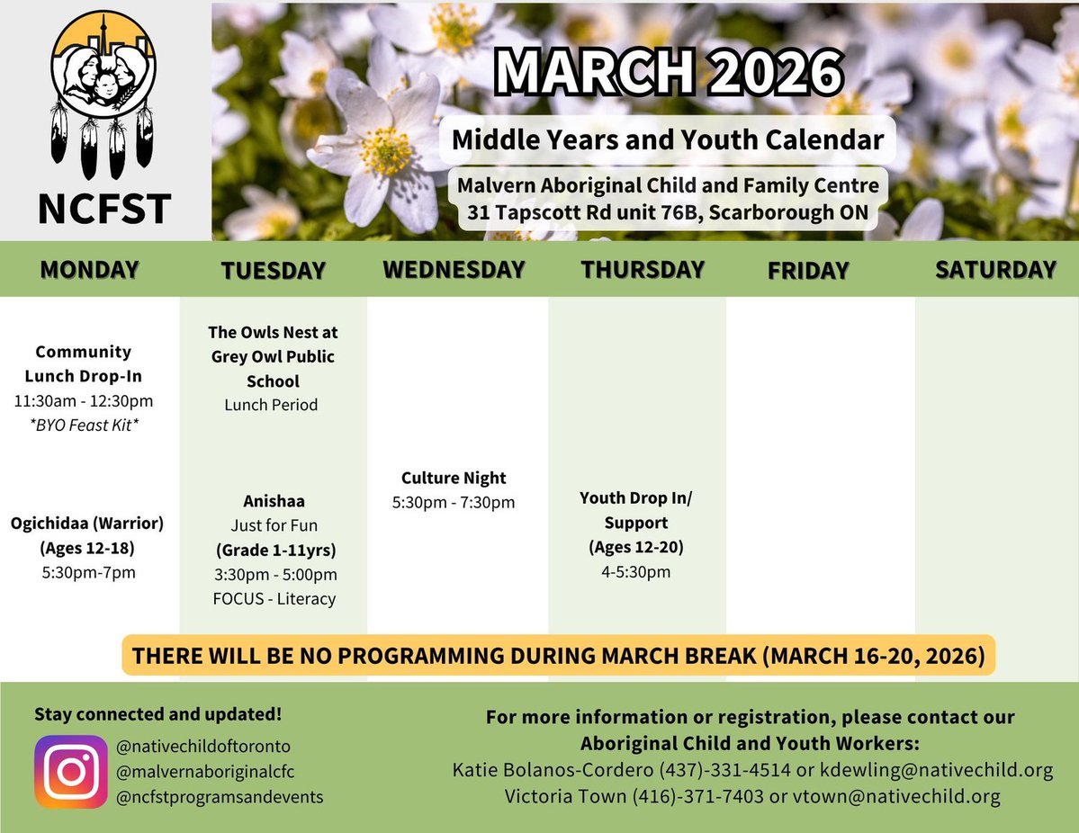 Native Child & Family Services of Toronto tweet media