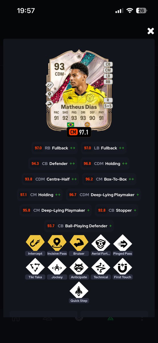 PortusLFC's tweet photo. @DetectiveFUT Hes from my local club. Did an evo on him last year and this year has the dynamic 😍 https://t.co/KjmG6g1OWn