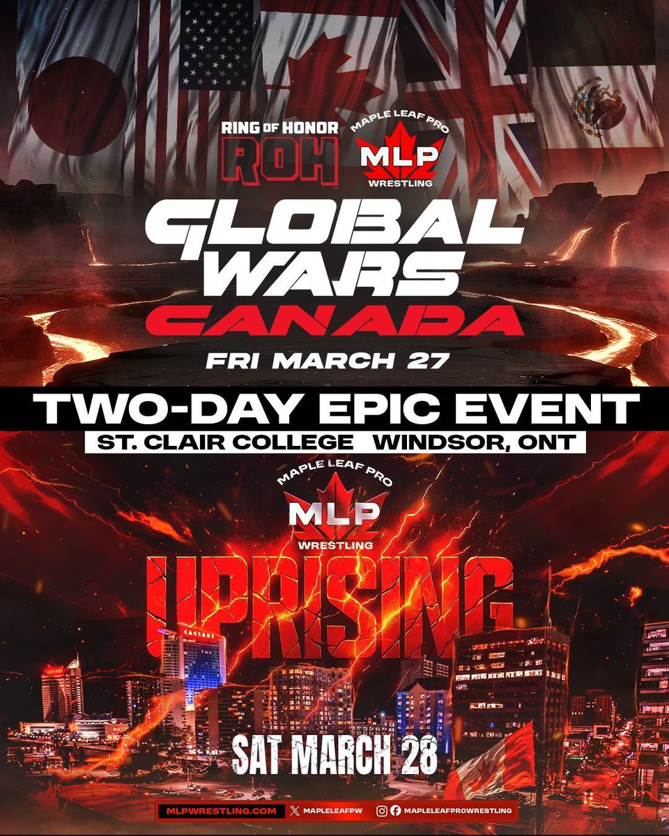 MAPLE LEAF PRO Wrestling tweet media