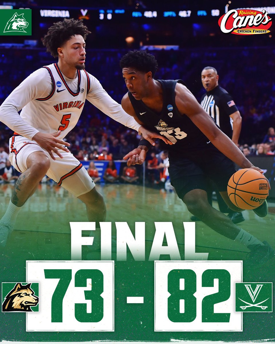 WSU_MBB's tweet image. FINAL.
What a ride this afternoon and all season.
Virginia 82, Wright State 73

Imariagbe finishes with 19pts, Callaghan 18, Burch 15 and Cooper 13. 
#RaiderUP | #RaiderFamily