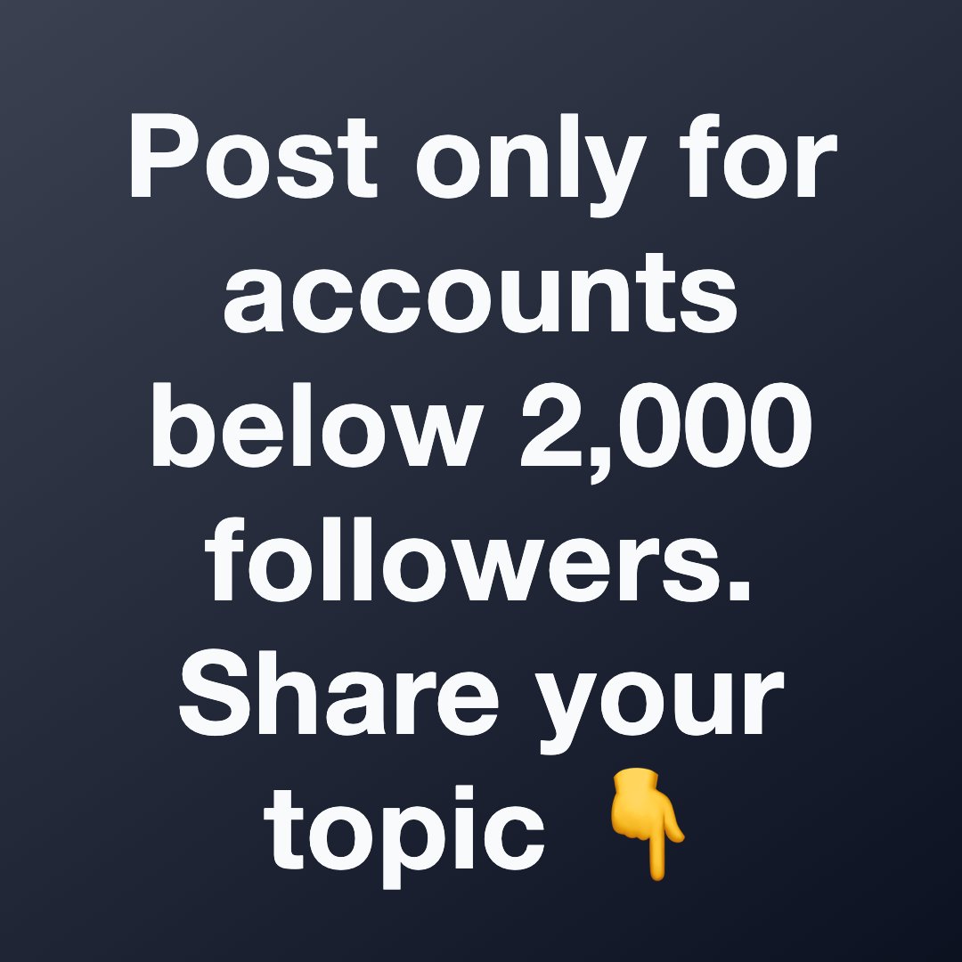 Jack48u's tweet photo. Growth support post | under 2k followers: reply with your content focus. I am helping growth-focused profiles. https://t.co/rX9KHWXYQT