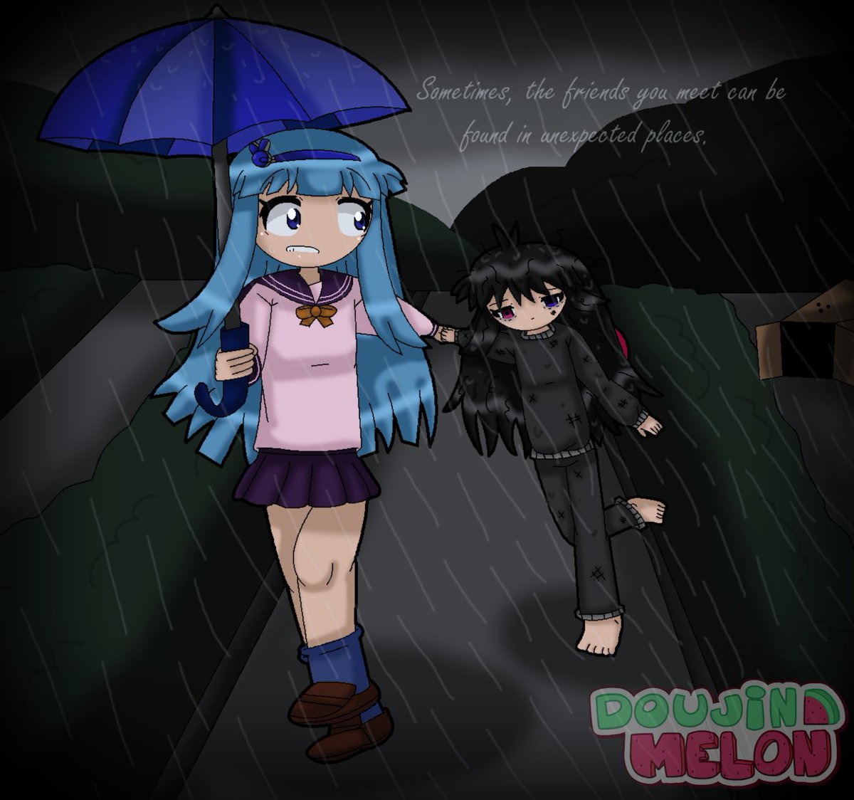 DoujinMelon △ tweet media