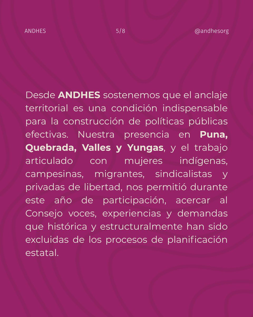 ANDHES Derechos Humanos tweet media